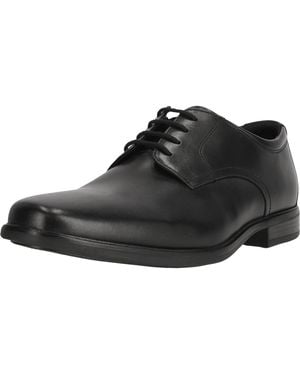 Clarks Howard Walk Schnürschuh Mit Stützendem Und Dämpfendem Fußbett - Schwarz