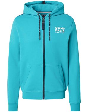 Camp David Sweatjacke - Blau