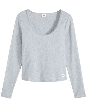 Levi's Levis Shirt Dry Goods Pointelle - Weiß
