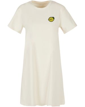 F4NT4STIC Kleid Lemon Cute Face - Weiß