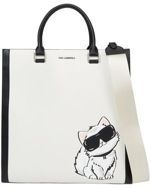 KARL LAGERFELD Handtasche Ikon Choupette - Schwarz