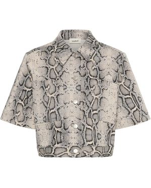 Soaked In Luxury Bluse 'Sandja' - Grau
