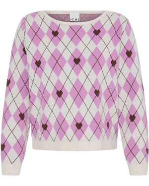 Ichi Pullover Ihbrielle - Pink