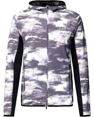 EA7 Sweatjacke Dynamic Athlete - Blau