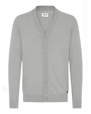 Solid Strickjacke Akalma - Grau