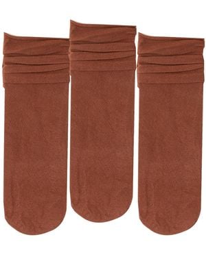 Millo Socken Ice Viskose - Braun