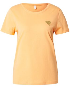 ONLY T-Shirt Onlkita - Orange
