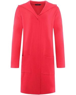 Zwillingsherz Strickjacke 'Janina' - Rot