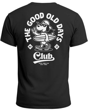 Neverless Shirt Good Old Days - Schwarz