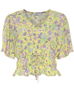 Beach Time Bluse - Gelb