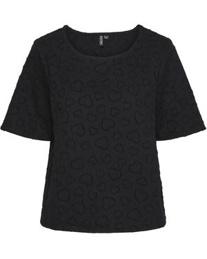 Pieces Bluse 'Julie' - Schwarz