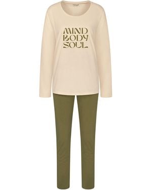 Triumph Pyjama Basic - Natur