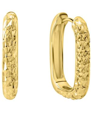 CELESTA Klappcreolen - Mettallic