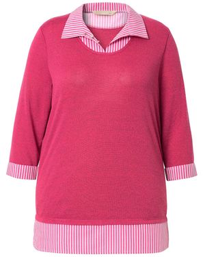 MIAMODA Pullover - Pink