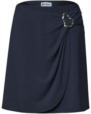 Street One Knielanger Rock - Blau