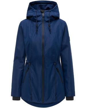 Navahoo Jacke Blumentanz 14 - Blau