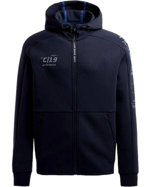 Camp David Sweatjacke Game.Set.Match - Blau