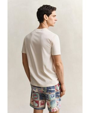 GANT T-Shirt - Natur