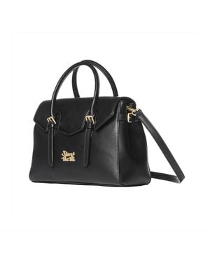 Secret Pon-pon Handtasche Evanthe Lux - Schwarz
