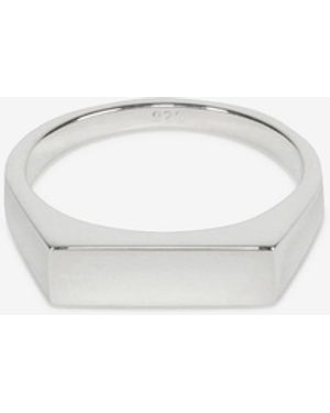 Cameron Studio Type 002 Narrowignet Ring - White