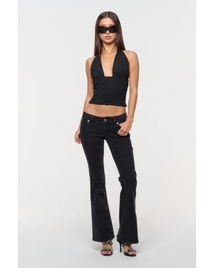 Abrand Jeans 00 Super Low Kick Brie - Gray