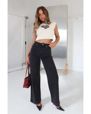 Abrand Jeans 94 High & Wide Sophie - Blue