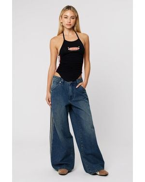 Abrand Jeans 99 Low Mega Baggy Melanie - Blue