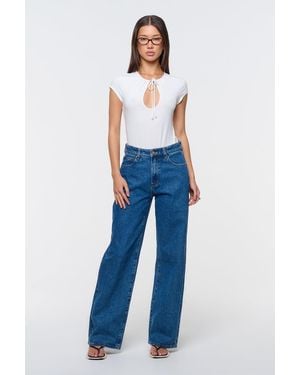 Abrand Jeans 95 Mid Baggy Bella - Blue