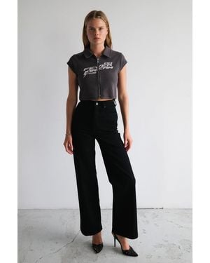 Abrand Jeans 94 High & Wide Nellie - Black