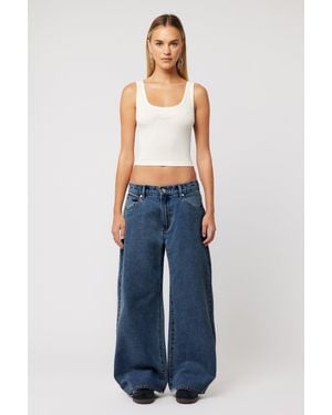 Abrand Jeans 99 Low Mega Baggy Lola - Blue