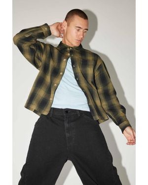 Abrand Jeans Bobby Ls Check Shirt - Green