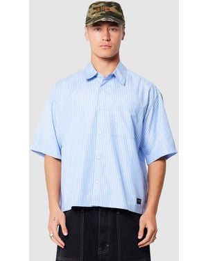 Abrand Jeans Bobby Shirt Stripe - White