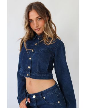 Abrand Jeans Honey Pie Jacket Hailey - Blue