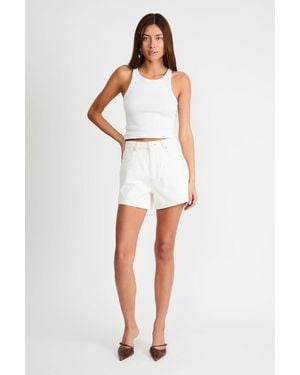 Abrand Jeans Venice Short Western - Gray