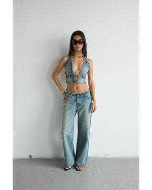 Abrand Jeans 99 Low & Baggy Mikey - Blue