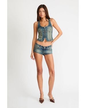 Abrand Jeans Addison Racer Zahli - Blue