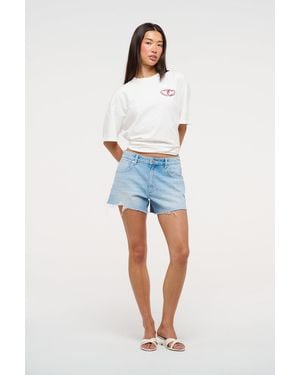 Abrand Jeans 95 Malibu Short Marlowe Recycled - Blue