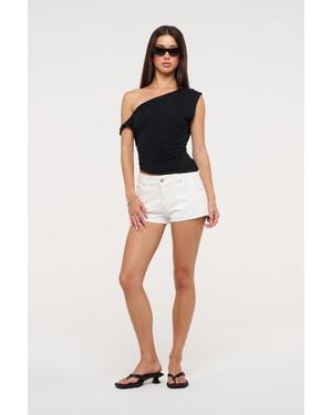 Abrand Jeans 99 Short Angie Recycled - Black