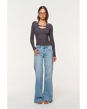 Abrand Jeans 95 Mid & Wide Tall Stevie - Gray