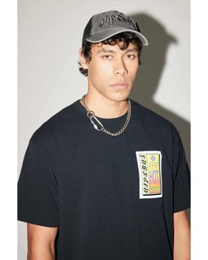 Abrand Jeans Rip Curl Hot Locals Tee - Black