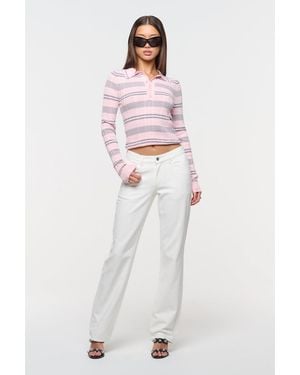 Abrand Jeans 99 Low Straight Recycled - White