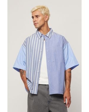 Abrand Jeans Bobby Mixmaster Shirt - Blue