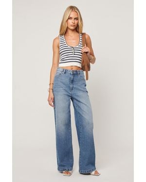 Abrand Jeans 94 High & Wide Paloma - Blue