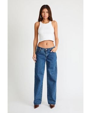 Abrand Jeans 99 Low Baggy Bella - Blue
