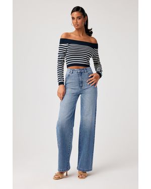 Abrand Jeans 94 High & Wide Tall Paloma - Blue
