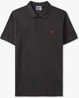 Replay Logo Polo Shirt - Black