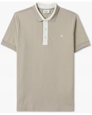 Replay Logo Polo - Natural