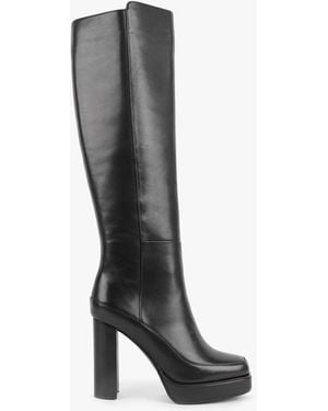 Daniel Sippy Platform Knee Boots - Black