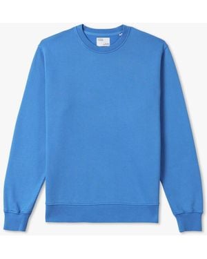 COLORFUL STANDARD Classic Organic Crew Sweatshirt - Blue