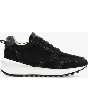 Daniel Arabella Crystal Embellished Trainers - Black